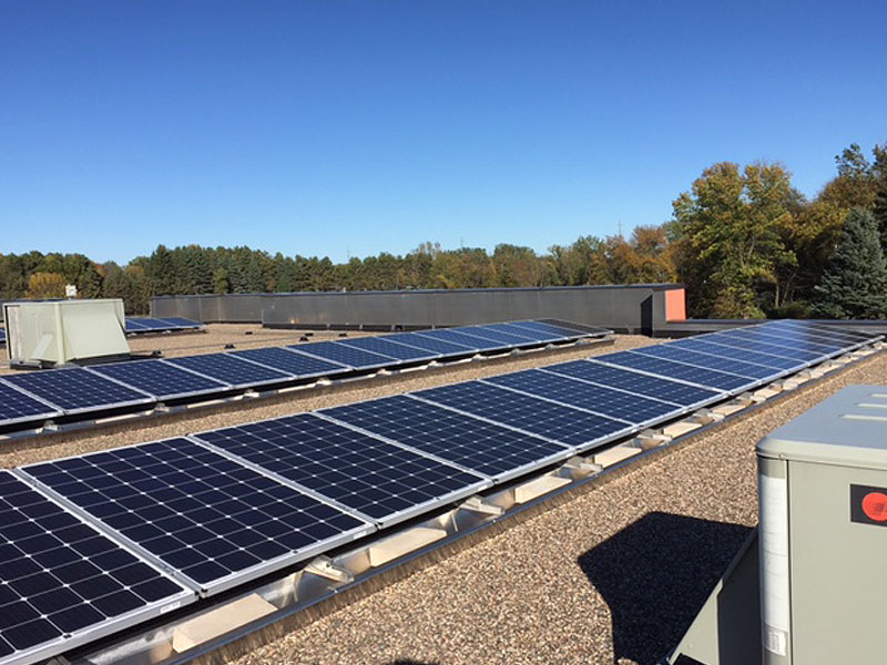 18.5 kW solar array - Blaine, MN