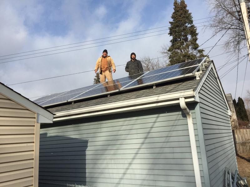 2.2 kW solar array South Saint Paul