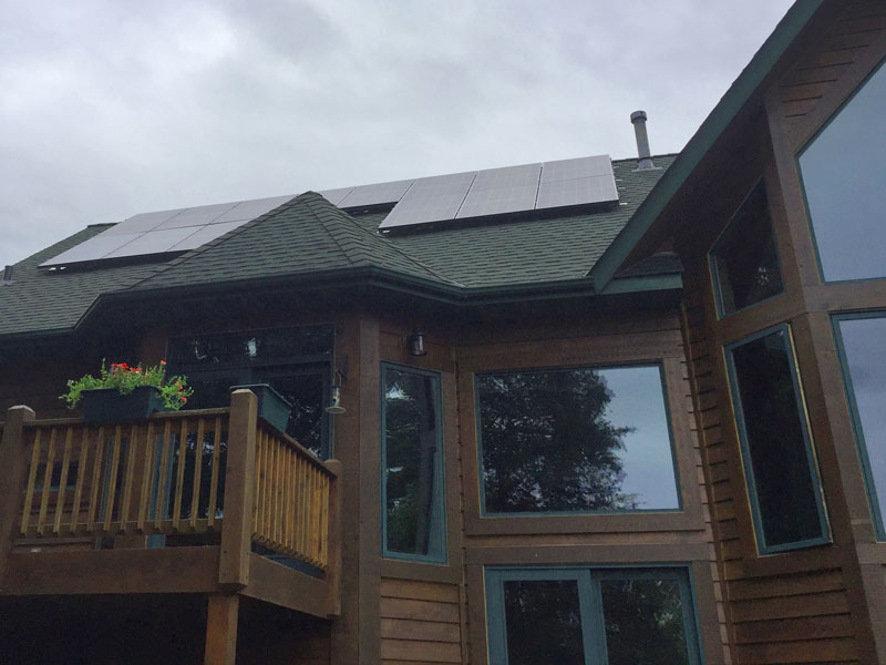 3.9 kW solar array house - Elk River, MN﻿