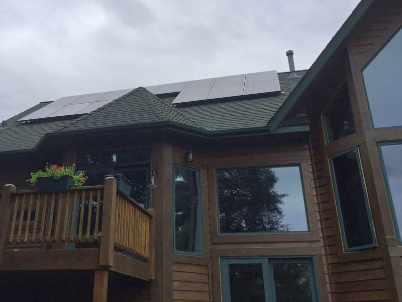 3.9 kW solar array house - Elk River, MN﻿